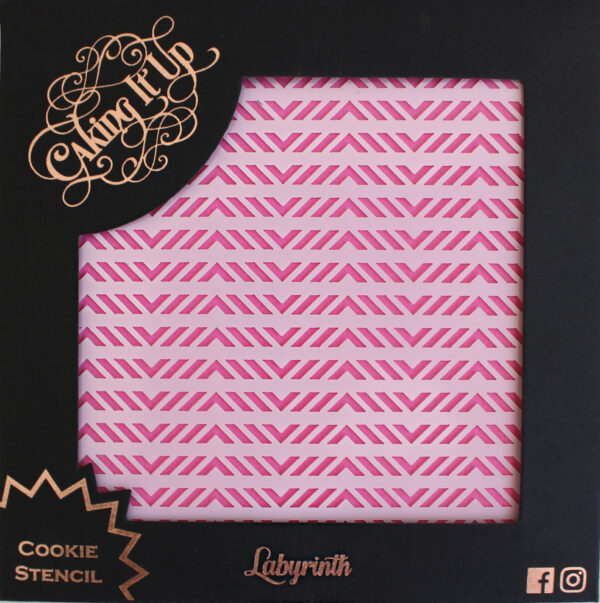 Cookie Stencil - Labyrinth