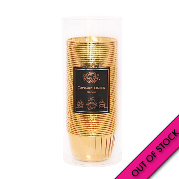 Cupcake Liners - 50 Pack (Gold)