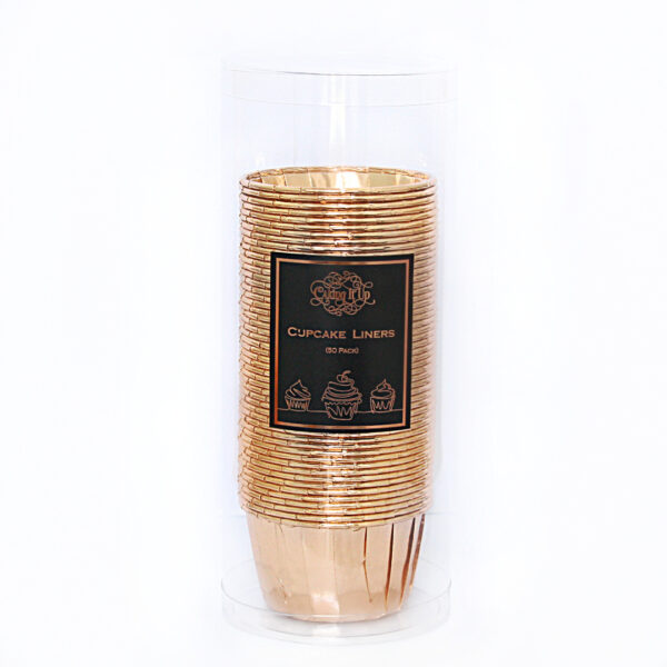 Cupcake Liners - 50 Pack (Rose Gold)