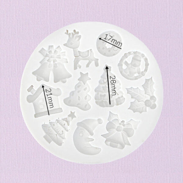 Silicone Mould – Christmas 1 - Image 2