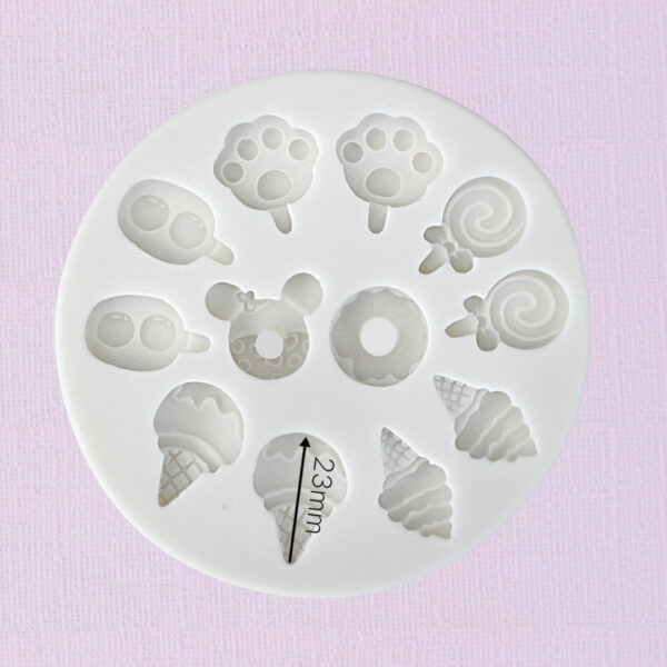 Silicone Mould – Dessert Assorted 1 - Image 2