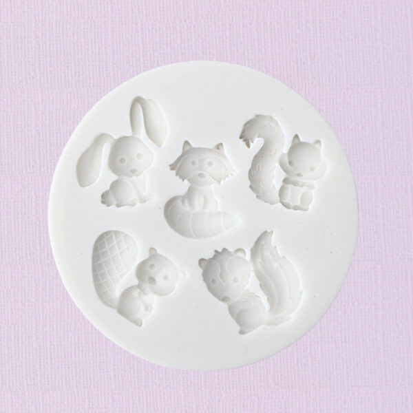 Silicone Mould – Forest Animals