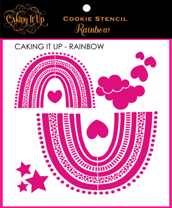 Cookie Stencil - Rainbow - Image 2