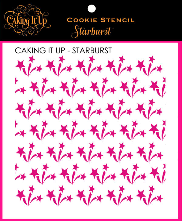 Cookie Stencil - Starburst - Image 2